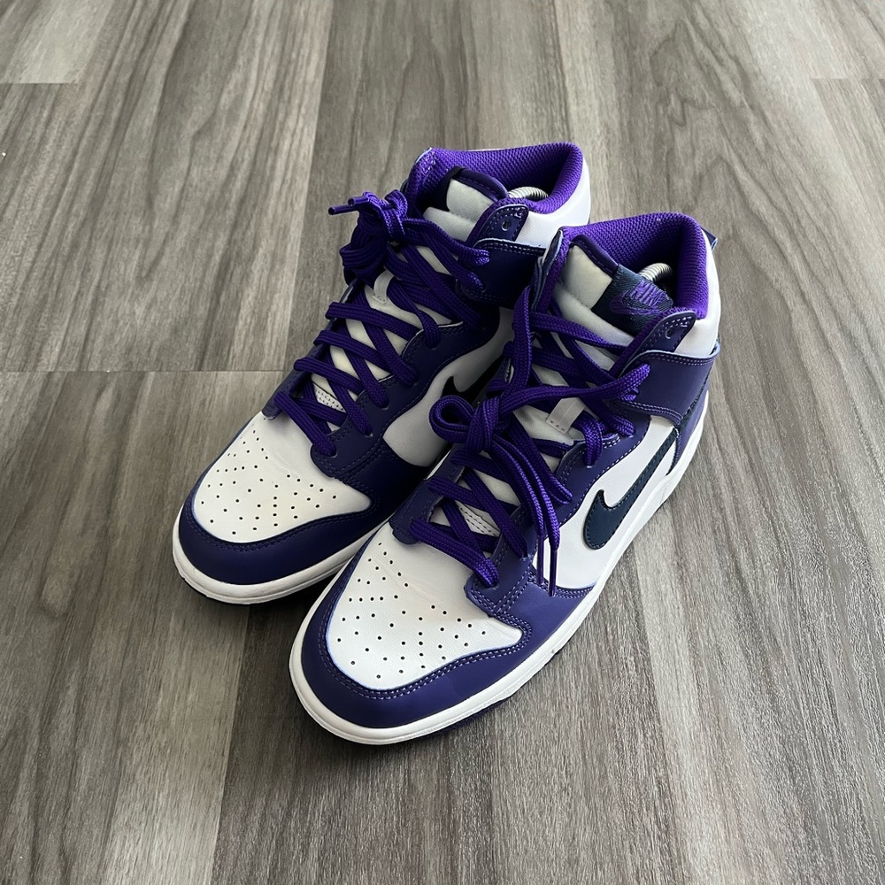 Nike Dunk High Electro Purple Midnight Navy 🕛
